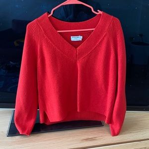 FRAME NWOT red sweater